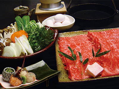 国産黒毛牛すき焼き